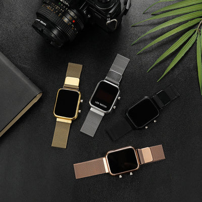 Luminous Led Student Digital  Men'S  Watch