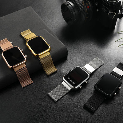Luminous Led Student Digital  Men'S  Watch