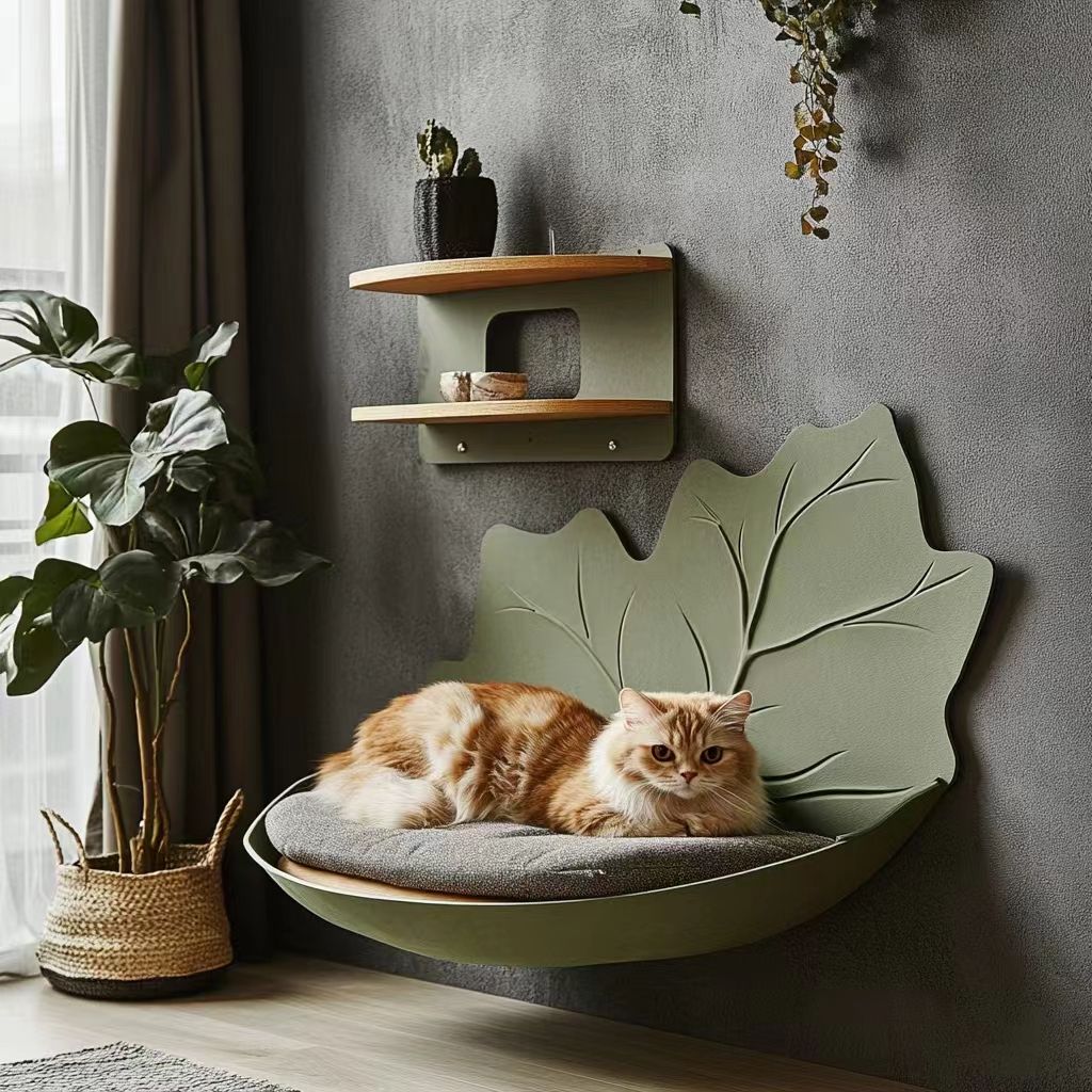Modern Cat Climbing Shelf