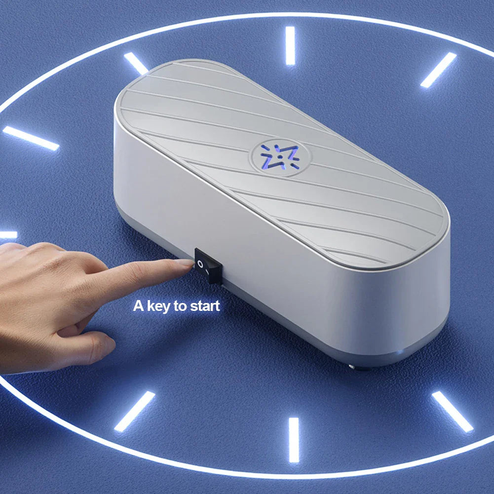 Click Mart SonicWave™ – Ultrasonic Cleaner with UV & High-Frequency Power