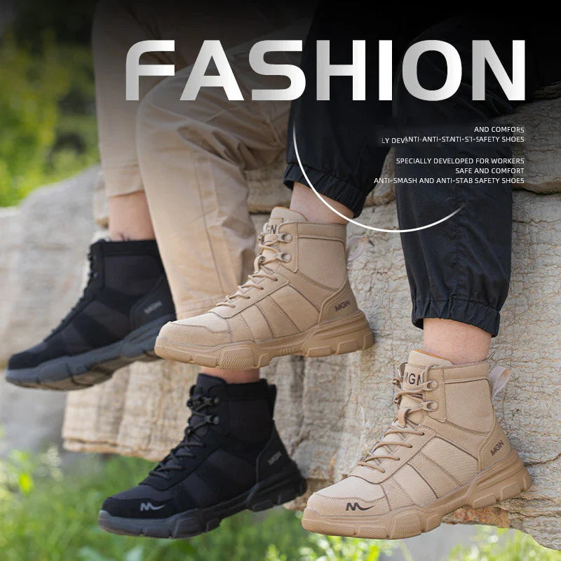 Click Mart TitanBoots™ – Indestructible Military-Grade Work Boots for Men